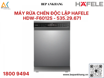 Máy rửa chén bát Độc Lập HAFELE HDW-F6012S - 535.29.671 - Thương Hiệu Đức